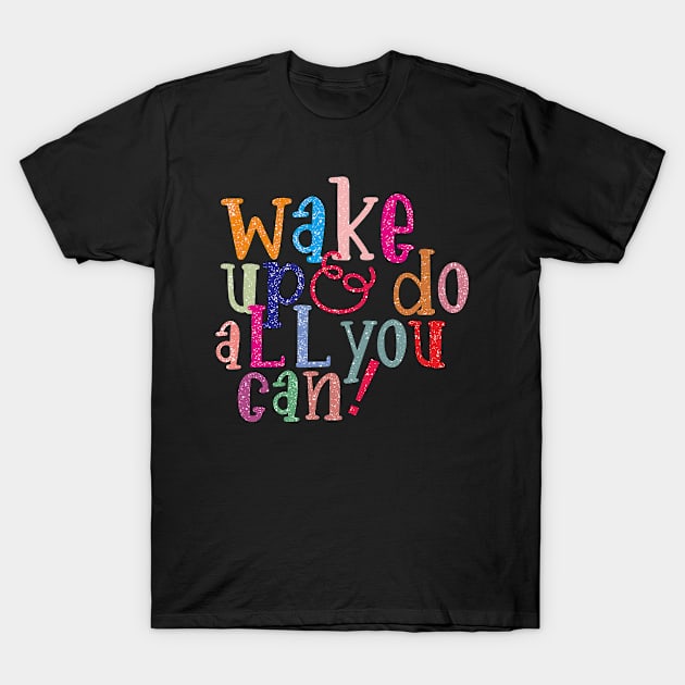 Multi-Colored Words T-Shirt by MSC.Design